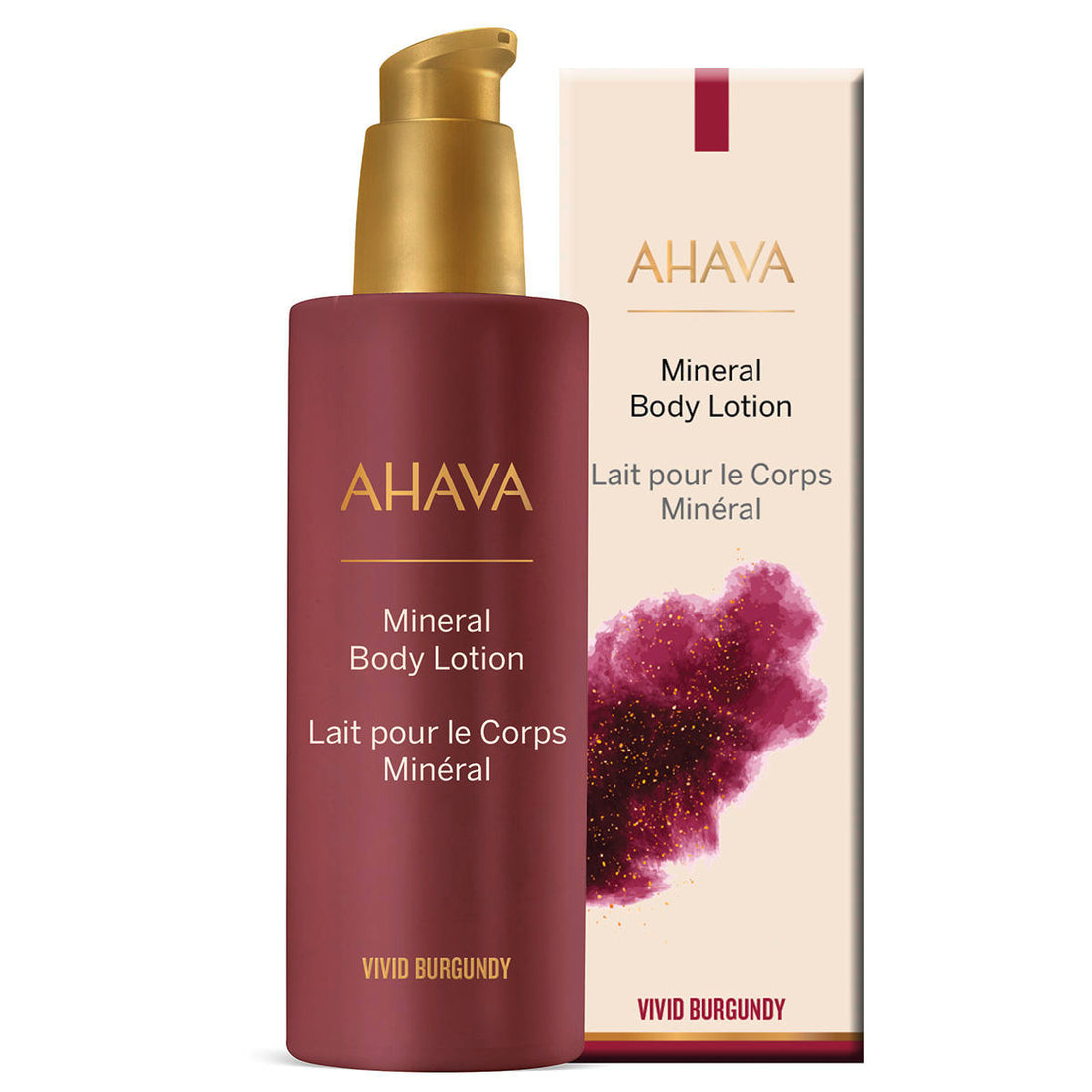 Mineral Body Lotion ‘Vivid Burgundy’