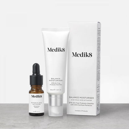 Balance Moisturiser &amp; Glycolic Acid Activator